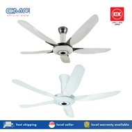 KDK 60" Ceiling Fan With Remote Control Z60WS ***Suitable for Apartments with ceiling of 3 metres and above***