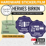 [𝐁𝐍𝐂𝐓👜]💛 Hermes Birkin 25/30/35/40 Bag Hardware Protective Sticker | Full Coverage Bespoke Fitting S