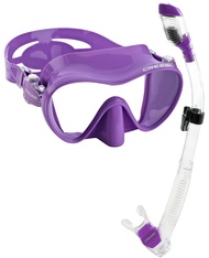 Cressi Scuba Diving Snorkeling Kit - Freediving Mask & Dry Snorkel