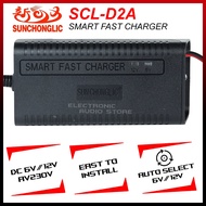 Smart Fast Charger Battery Charger 6V /12V Storage Battery Charger SON-D2A