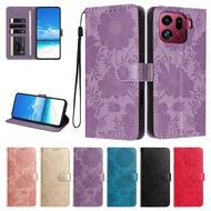 Elegant Leather Wallet Case For OPPO A6 A5 A3 Pro A6X A6i A18 A38 A78 A79 A80 Card Storage Slot Hold