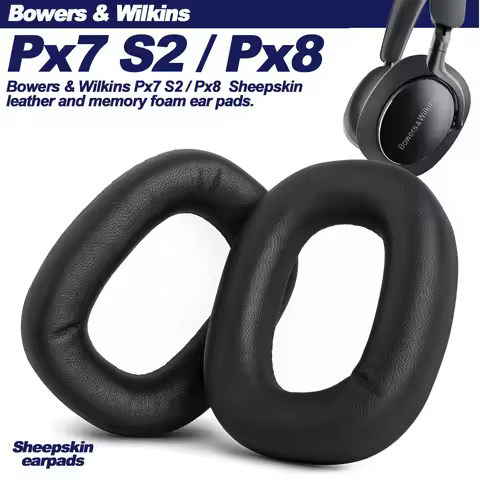 EarPads For Bowers & Wilkins Px8 /PX7 S2 Sheepskin Earmuffs Headphones Memory Covers Sponge Handmade