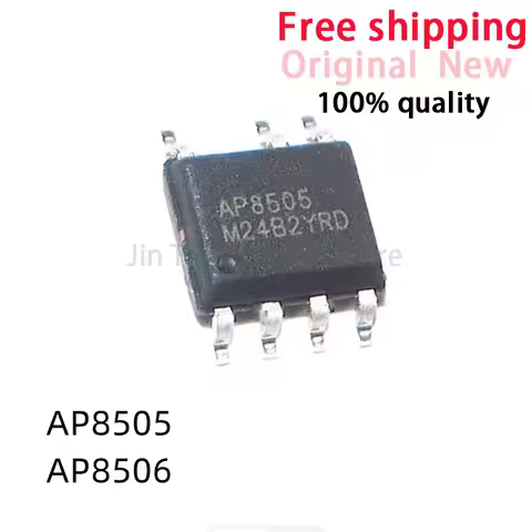 10PCS AP8506C AP8505 High Voltage Synchronous Rectification Architecture Fixed 5V Output SMD SOP-7