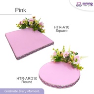 Polyfoam 10inch Hantaran Readymade Bunga Siap Gubah DIY Decoration Dulang Nikah Tunang