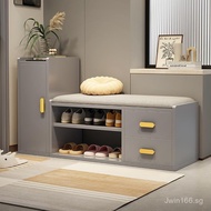 Soft Bag Home Shoe Bench Shoe Cabinet Bench Integrated Entrance Shoe Rack Sitting Bench Entrance Sho