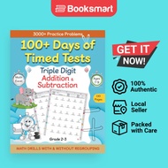100+ Days Of Timed Tests - Triple Digit Addition And Subtraction Practice Workbook Math Drills For G