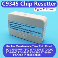 Chips C9345 Chip Resetter For Epson L18050 L8050 WF-7830 7840 7820 7845 C8000 C58000 C7000 ET-5850 E