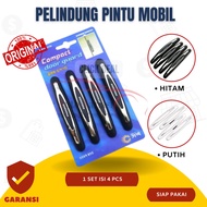 [Ready Stock] 4pcs/set Door Guard Pelindung Pintu Protector Bumper Mobil Universal Auto Car / Aksesoris Pelindung Pintu Mobil Mobilio Rush Terios Suzuki Hyundai Mitsubishi / Door Guard Karet Pelindung Pintu Mobil Karet Pelindung Pintu Mobil Carnack