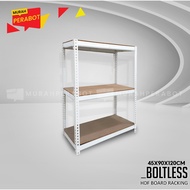 M.PERABOT Boltless DIY Racking W45xL90xH120CM - Multipurpose Racking