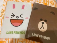 LINE FRIENDS 熊大 兔兔筆記本 記事本 2入