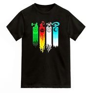 (NEW) Haoshoku T Shirt - Distro T-Shirt - Premium Avatar 4 element T-Shirt BP605