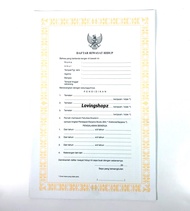 Daftar Riwayat Hidup Blanko Daftar Riwayat Hidup  Kertas Daftar Riwayat Hidup