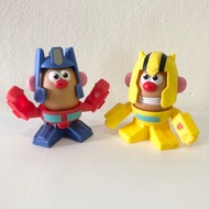 McDonald's Happy Meal Toys 2022 Potato Head Optimus & Bumblebee Set Transformers MCD