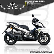 Cool Aerox 155 Full Body Decal Cool Aerox 155 Full Body Stickers Latest Aerox 155 Striping Aerox 155