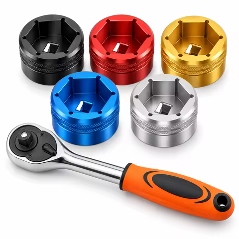 Bike Fork Top Socket Wrench 26mm 28 32mm Bicycle Fork Topcap Tool for Fox Fork 36 38 40