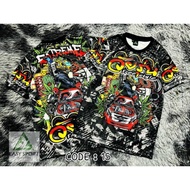 Thailand Jersey Motor (Code 11-18) New Design Baju Dubai Jersey ThailandUnisex