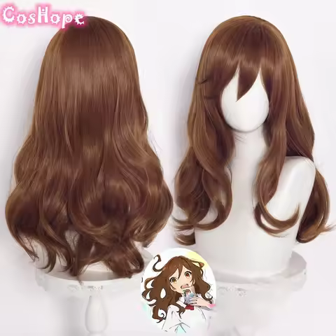 Kyoko Hori Cosplay Wig Women Long Curly Wave 60cm Brown Wig Cosplay Anime Cosplay Wigs Heat Resistan
