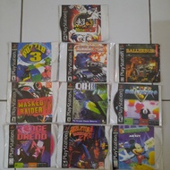 Jual murah 10 Kaset PS1, (10 CD PS1) koleksi pribadi. Borongan 2