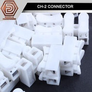 CH-2 connector 2 pin wire connector fast wire connector clip penyambung wayar cable clip cable wire 