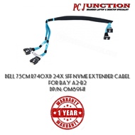 Dell 75cm R740xd 24x SFF NVMe Extender Cable Kabel for Bay A2/B2 - A/B 0M89H1