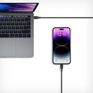 新年優惠‼️(行貨)Momax 2米 USB-C to Lightning 編織紋充電線DL55 黑白兩款 Momax充電線 Momax數據傳輸線 尼龍編織設計 超耐用不斷線 MFI認證 支援快速充電