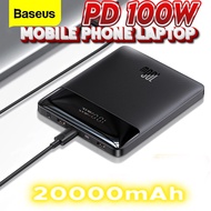 Baseus 100W Power Bank 20000mAh Blade Series PD Type-C Fast Charging Powerbank Quick Charge Laptop Tablet Phone