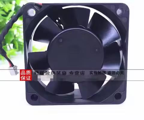 NMB 2410ML-05W-B60 B06 DC 24V 0.17A 60X60X25mm 2-Wire Cooling Fan