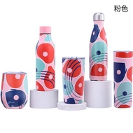 Thermos Tumbler Bottle Stainless Steel Coke Two Layer 304 Stainless Steel Outdoor Insulated Water Bo