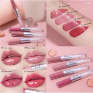 LIP 4U2 MY MATE GLOSS & MATTE Liquid Lipstick 2 Pieces In One Stick The Color Is Clear And Shiny Lik