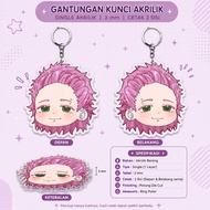 GANTUNGAN Mitsuki Kiryu Bofurin Wind Breaker Anime Keychain - Bofurin Wind Breaker AnimeKeychain