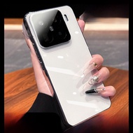 DAIMANG | เคสโทรศัพท์กระจกนิรภัยแบบครอบกล้องสำหรับ Xiaomi 15 Pro 14 Pro Ice Crystal Redmi K70 Ultra