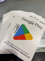 94折香港google play card $200，有多張