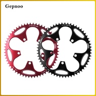 Gepnoo Bike Chainring 110 BCD, Aluminum Round, 50/52/54/56/58/60T for Sprocket Parts