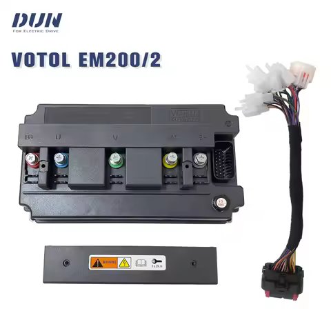 Powerful PMSM Motor Controller VOTOL EM200/2 V2 Version Phase 550A with Hall Sensor for Electric Veh