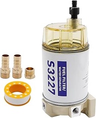 Fuel Filter Water Separator Assembly Replacement For Marine Outboard Motor Mercury Replaces Part Num
