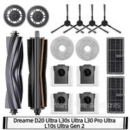 Dreame D20 Ultra L30s Ultra L30 Pro Ultra L10s Ultra Gen 2 Robot Vacuum Accessories Main Side Brush 