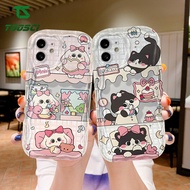 TOOSCI Cute Rabbit And Kitten Happy Live Cover For Realme Realme 5 5S 5i 5 Pro 6i 7i 8 8i 8 Pro 10 1