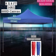 8x8 ft 2.5x2.5 m folding canopy / folding tent / kanopi bazar pasar malam / khemah niaga payung niaga