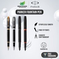 Parker IM Original FOUNTAIN Pen | Pen Tandatangan | 墨水钢笔 (Free Name Engraving)
