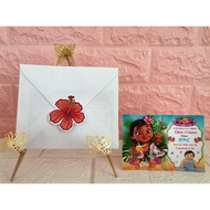 3R size Invitation with envelope