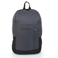 Airwalk Gray A5 Children's School Bag Laptop Backpack Backpack 100% ORIGINAL