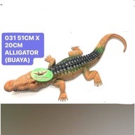 ALLIGATOR TOY  BIG SIZE (50 cm x 20 cm) / FAKE CROCODILE TOY / BUAYA MAINAN