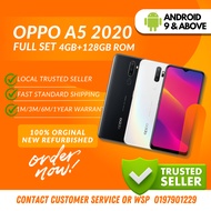 (ORI) OPPO A5 2020 4G LTE 4GB+128GB ROM NEW I Full Set Refurbished 100% Original Grade A I Mobile Phone Smartphone 手机