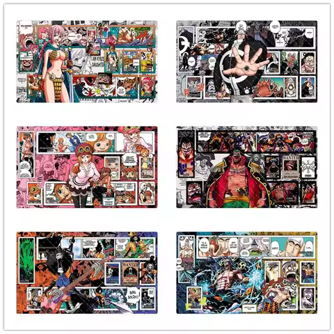 60*35*0.2cm Anime One Piece OPCG GAME Card PlayMat New Comic Series Enel Ace Law Hancock Brook Bonne