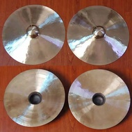 Closed Copper Cymbal Cymbal Cymbal Cymbal Drum Full Set Big Hat Musical Instrument Yellow Ring Coppe