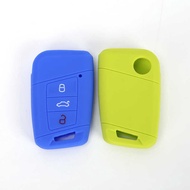 Suitable for Volkswagen CC Wei Range Rover 3-Key Silicone Key Case Magotan B8 Arteon Arteon Key Case