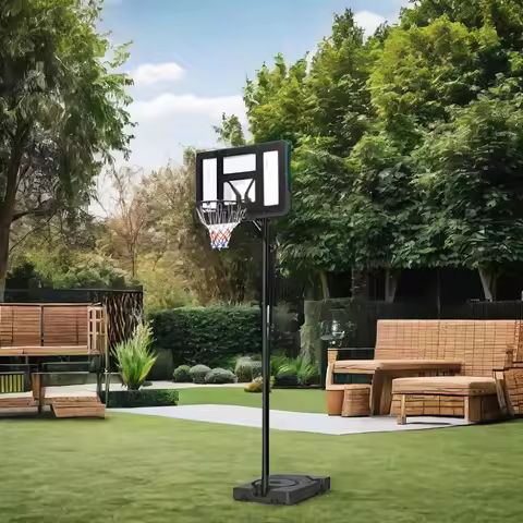 Basketball Hoop Outdoor for Kids Portable Adjustable Basketball Goal System,10ft Height Adjustable K