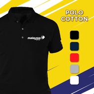 Baju Kerja MALAYSIA AIRLINES MAS XS-7XL Cotton Polo T Shirt T-Shirt Tee Top Uniform Staff Kolar Casu