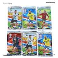 [ Retail Pack ] 1 Pack of 8 photo cards of superstar players soccer cards soccer cards photo soccer 