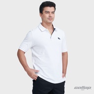 GALLOP : Signature Polo Shirts เสื้อโปโลผู้ชาย รุ่น GP9067 สี White - ขาว / ราคาปกติ 1990.-